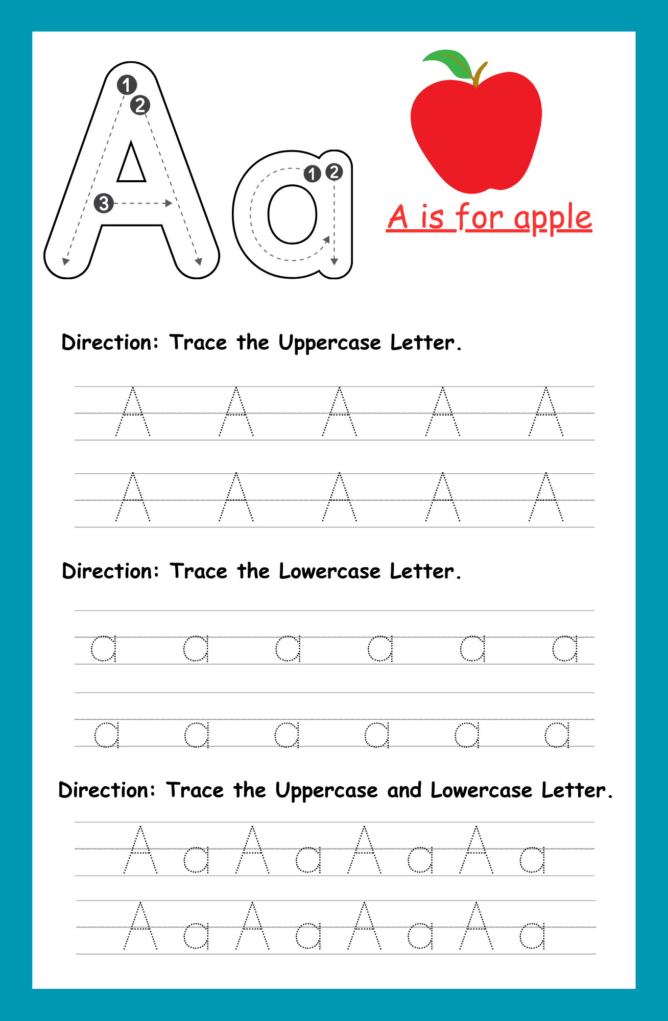 Kid&amp;#039;S Busy Book - Alphabet Tracing Worksheet + Additional for Alphabet Busy Book Printable