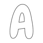Large Alphabet Bubble Letters For Classroom Big Letters Templates Throughout Big Printable Bubble Letters Alphabet