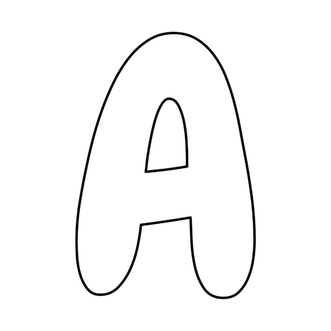 Large Alphabet Bubble Letters For Classroom Big Letters Templates throughout Big Printable Bubble Letters Alphabet