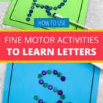 Learning Letters With Fine Motor Activities Throughout Fine Motor Alphabet Activities Printable