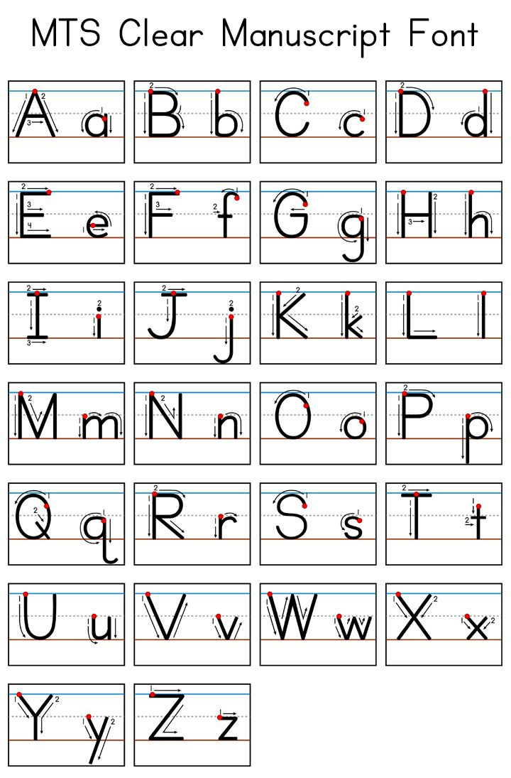 Learning The Alphabet regarding Printable How to Write Alphabet