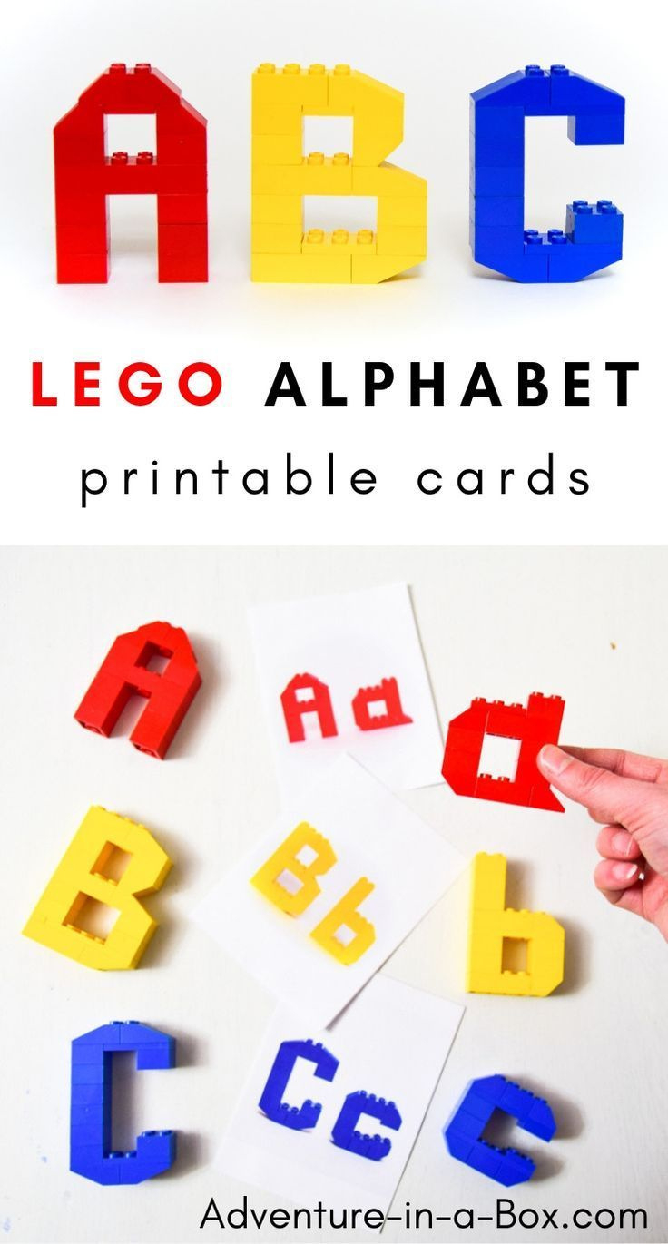 Lego Alphabet for Lego Alphabet Letters Printable