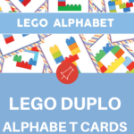 Lego Duplo Alphabet Cards {Freebie!}   One Beautiful Home Intended For Alphabet Lego Cards Free Printable