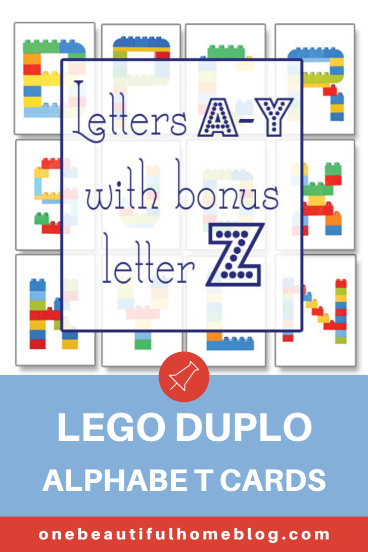 Free Printable Lego Alphabet Letters