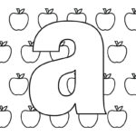 Letter A Coloring Pages   15 Free Pages | Printabulls Throughout Lower Case Alphabet Coloring Pages Free Printable