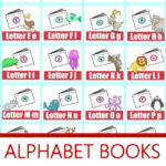 Letter A Free Printable Minibook Alphabet Series Pertaining To Free Printable Alphabet Books For Preschoolers