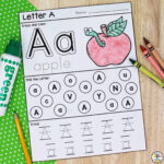 Letter A Printable: Preschool Worksheet For Letter Recognition With Free Printable Alphabet Recognition Worksheets