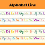 Letter And Number Strip   12 Free Pdf Printables | Printablee For Alphabet Desk Strips Printable Free