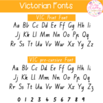 Letter Formation Rhymes Animated Powerpoint | Vic Print & Precursive For Victorian Cursive Alphabet Printable