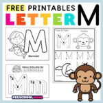 Letter M Preschool Printables   Preschool Mom With Printable Alphabet Letter M