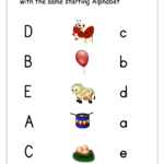 Letter Matching Worksheets   Alphabet Matching Worksheets In Free Alphabet Matching Printable