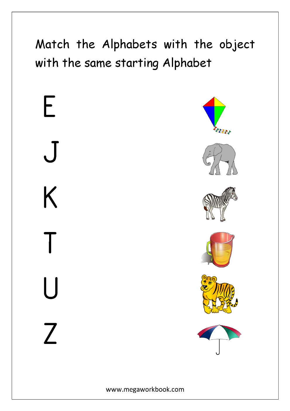 Letter Matching Worksheets - Alphabet Matching Worksheets pertaining to Printable Alphabet Matching Worksheets