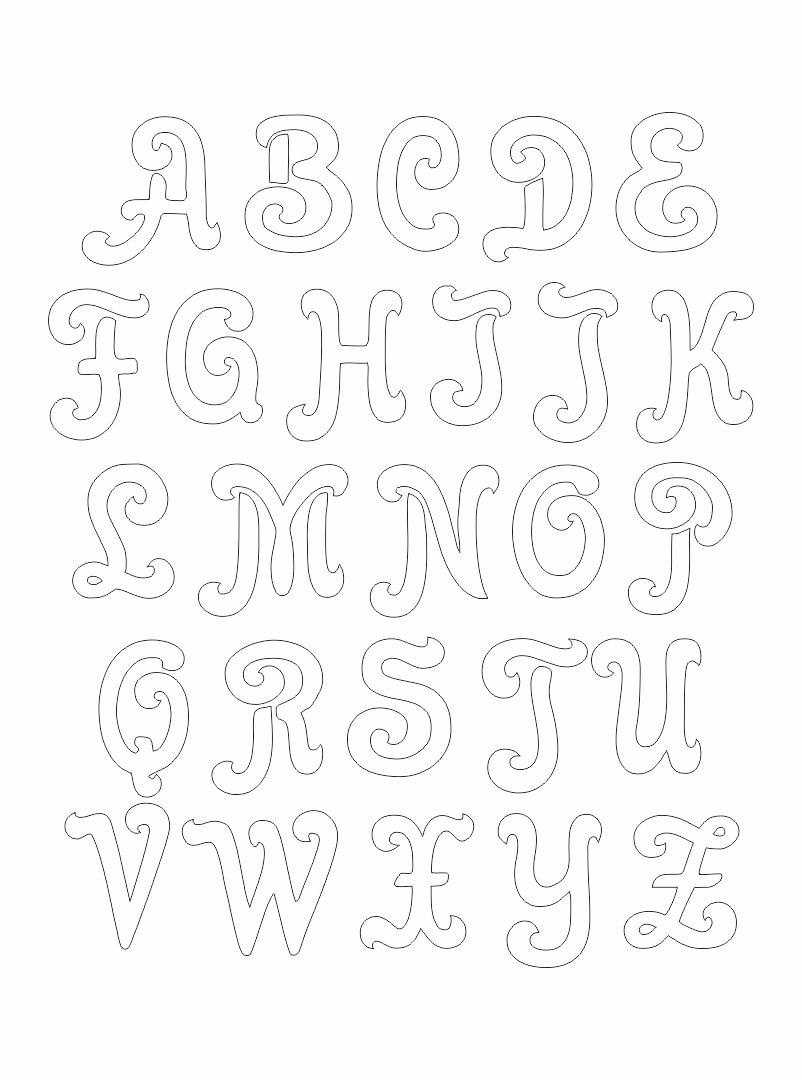 Letter Stencils Designs - 11 Free Pdf Printables | Printablee with Free Printable Alphabet Stencils