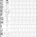 Letter Tracing – 1 Worksheet / Free Printable Worksheets Within Learn To Write Printable Alphabet