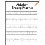 Letter Tracing Worksheets Handwriting Abc Worksheets   Academy Inside Alphabet Trace Sheets Printable