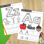 Letter Tracing Worksheets Pertaining To Free Printable Alphabet Tracing Book