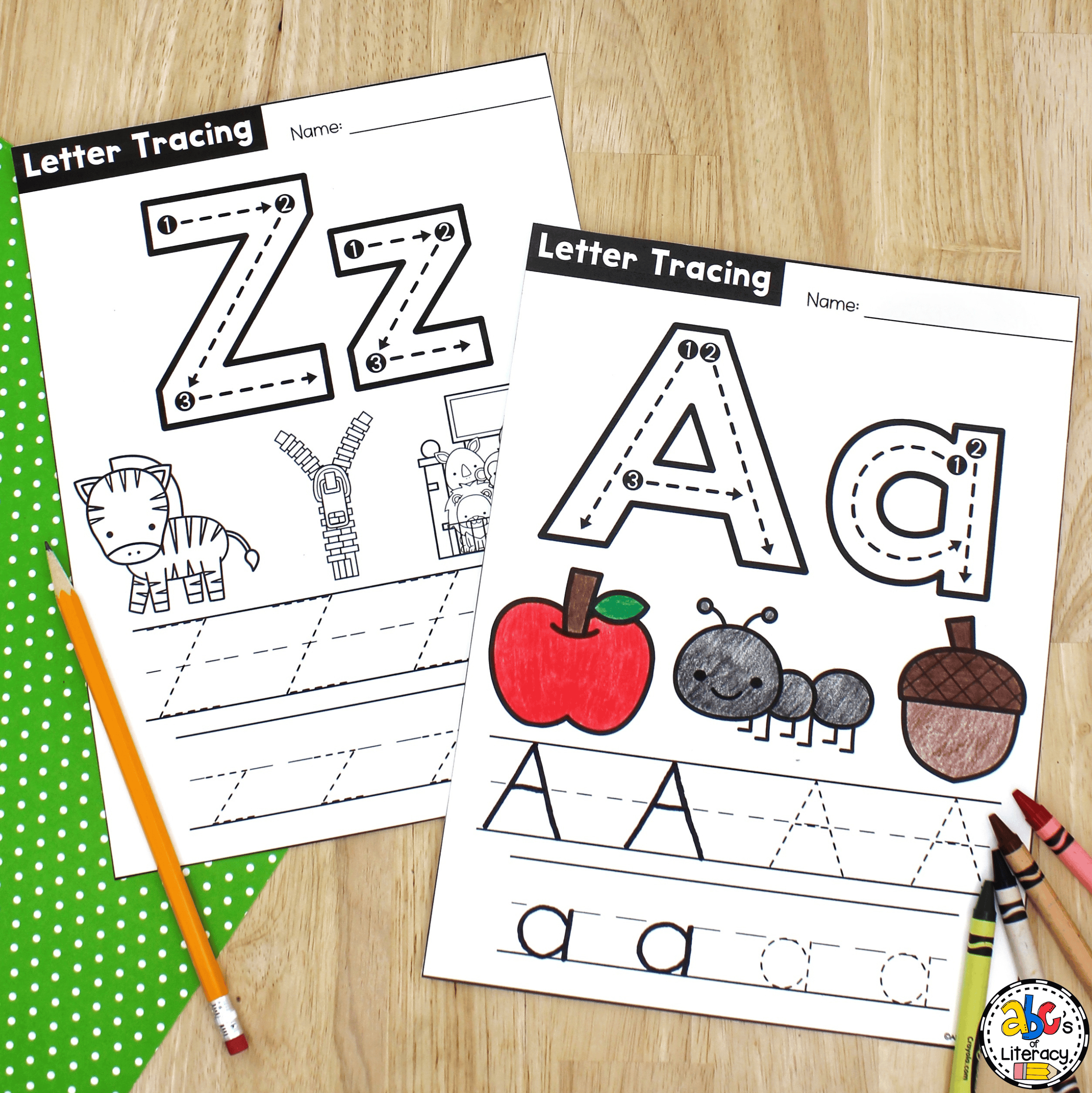 Letter Tracing Worksheets pertaining to Free Printable Alphabet Tracing Book