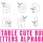 Letters Of The Alphabet Printable Unique Fonts Inside Printable Alphabet Letters In Different Fonts