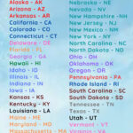 List Of States Pertaining To Free Printable List Of States In Alphabetical Order