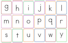 Lower Case Alphabet Flash Cards – 10 Free Pdf Printables for Free Printable Printable Lower Case Alphabet Flash Cards