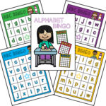 Lowercase Alphabet Bingo Game   Teaching Mama Within Lower Case Alphabet Bingo Printable