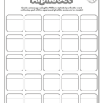 Magnificent Military Alphabet Printable For Kids! | Kids Regarding Printable Blank Alphabet Chart
