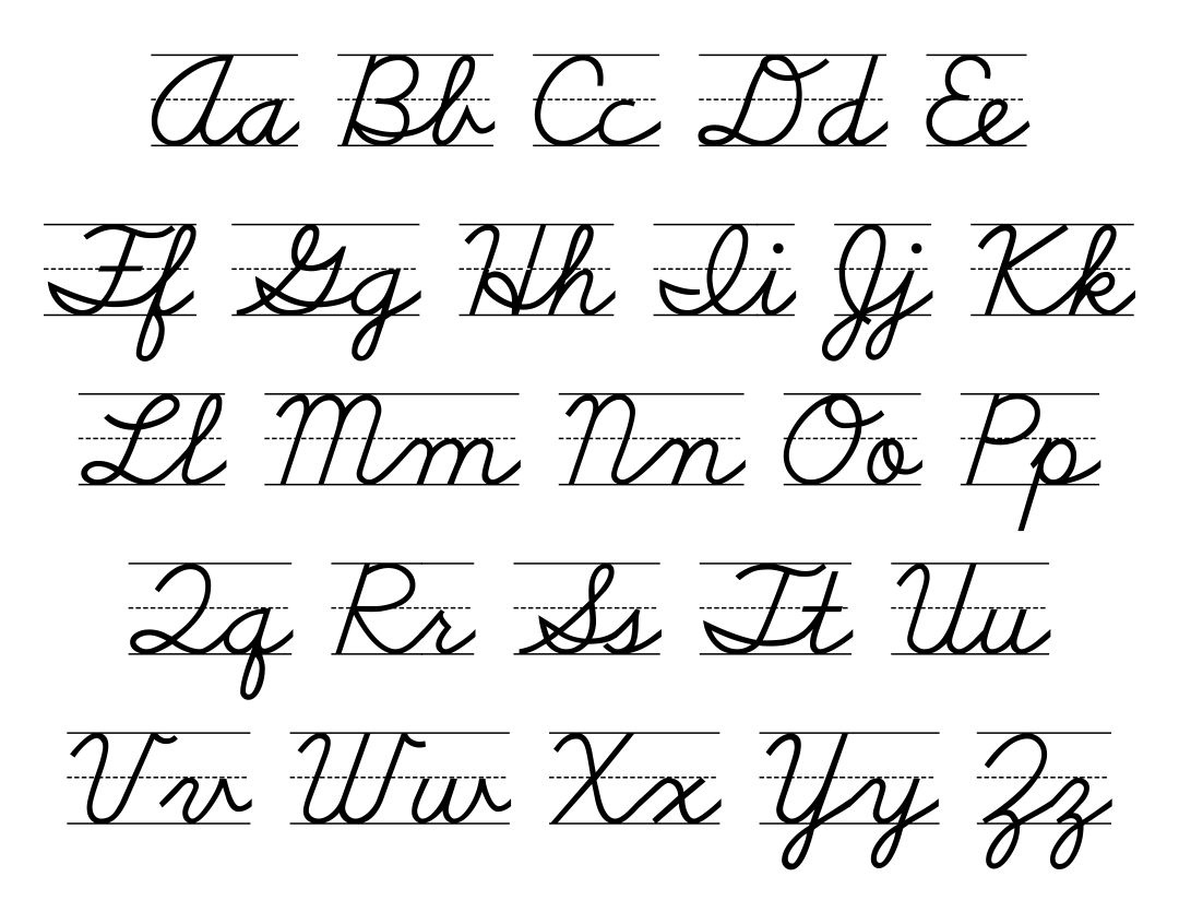 Manuscript Alphabet Chart - 10 Free Pdf Printables | Printablee with regard to Free Printable Manuscript Alphabet Chart