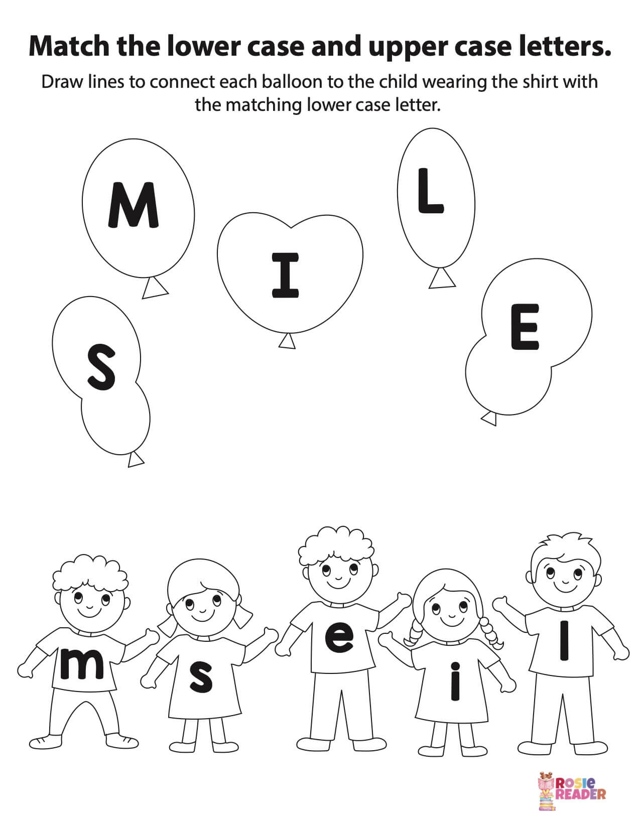 Matching Upper And Lower Case Letters - Reading Adventures For intended for Alphabet Upper and Lower Case Matching Printable