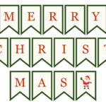 Merry Christmas For Letters   15 Free Pdf Printables | Printablee Pertaining To Alphabet Merry Christmas Letters Printable