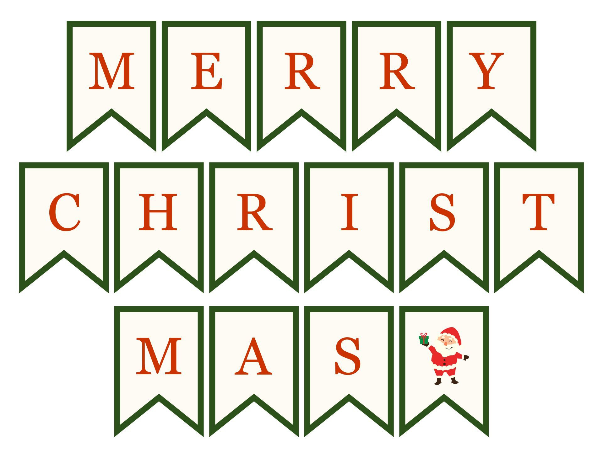 Merry Christmas For Letters - 15 Free Pdf Printables | Printablee pertaining to Alphabet Merry Christmas Letters Printable