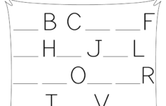 Missing Letter Worksheets (Free Printables) – Doozy Moo pertaining to English Alphabet Printable Worksheet