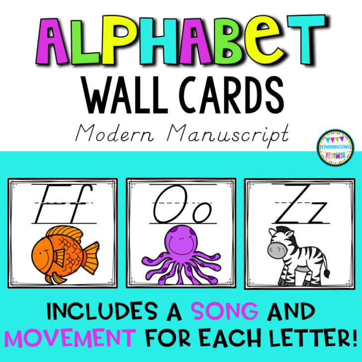 D’nealian Alphabet Flash Cards Printable
