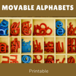 Montessori Moveable Alphabets Intended For Free Printable Montessori Moveable Alphabet