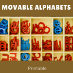 Montessori Moveable Alphabets With Regard To Montessori Alphabet Printable Free