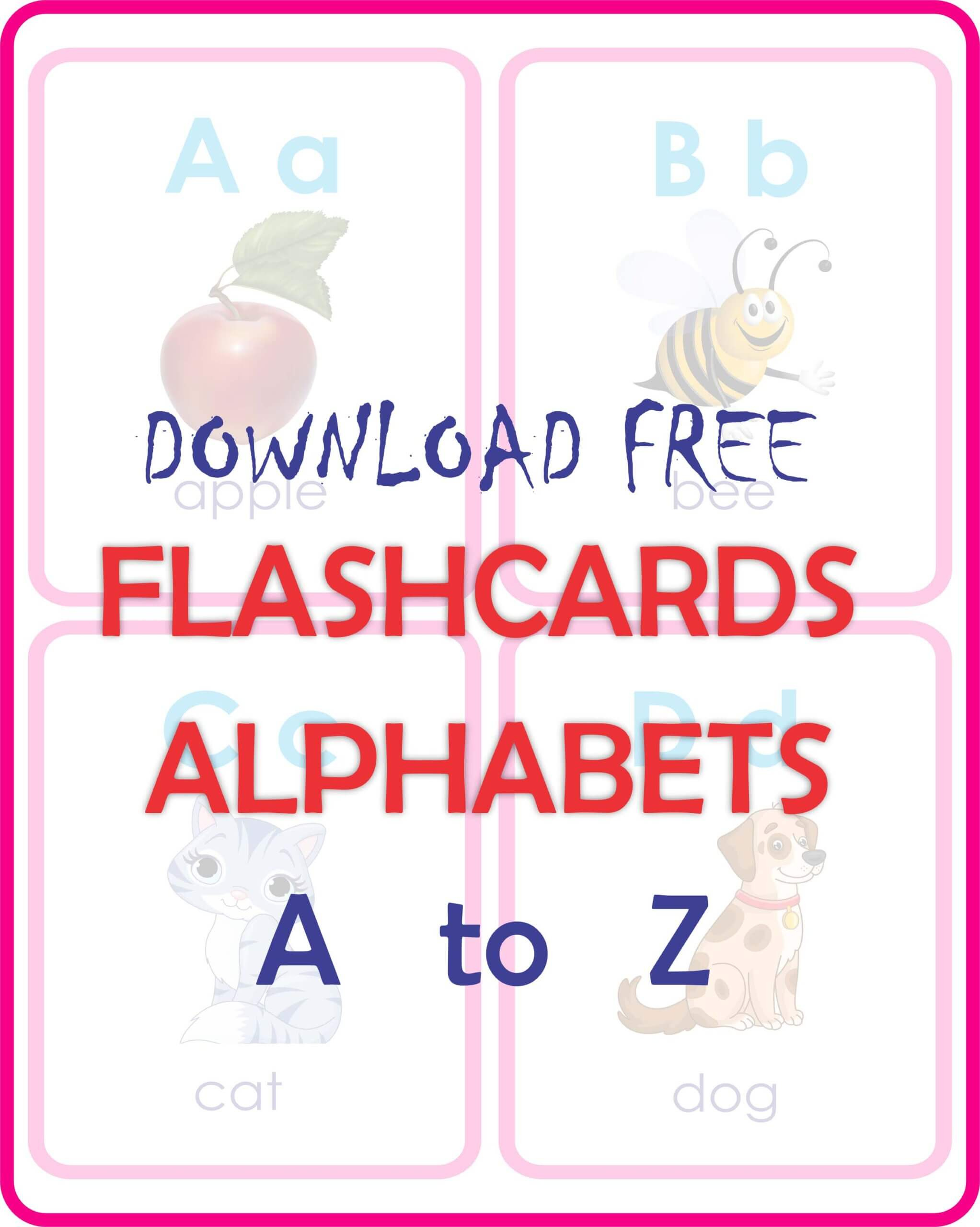 Montessori Series | Free Educational Printable for Montessori Alphabet Flash Cards Printable