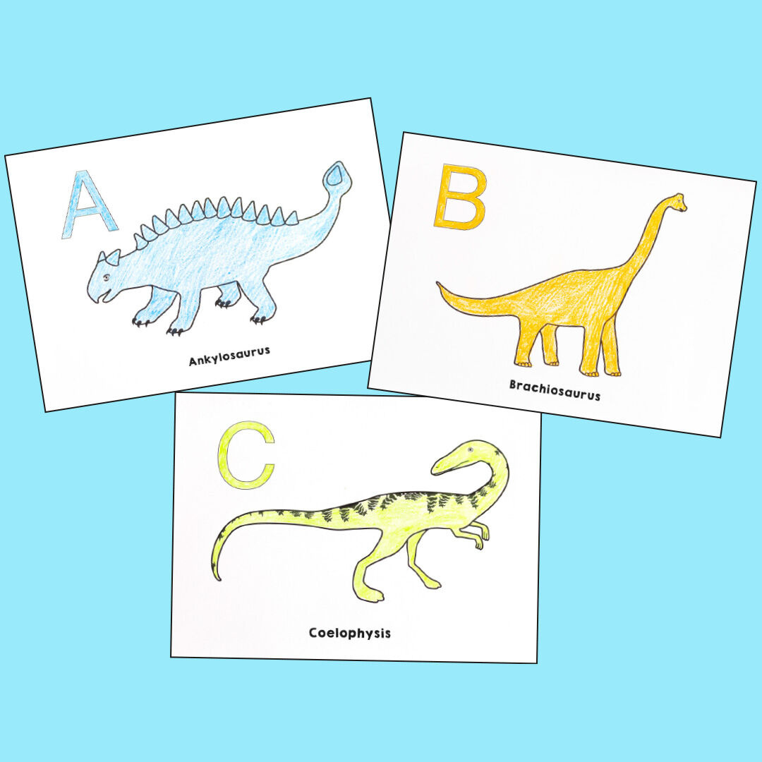 My First Book - Dinosaur-Abc throughout Dinosaur Alphabet Book Printable