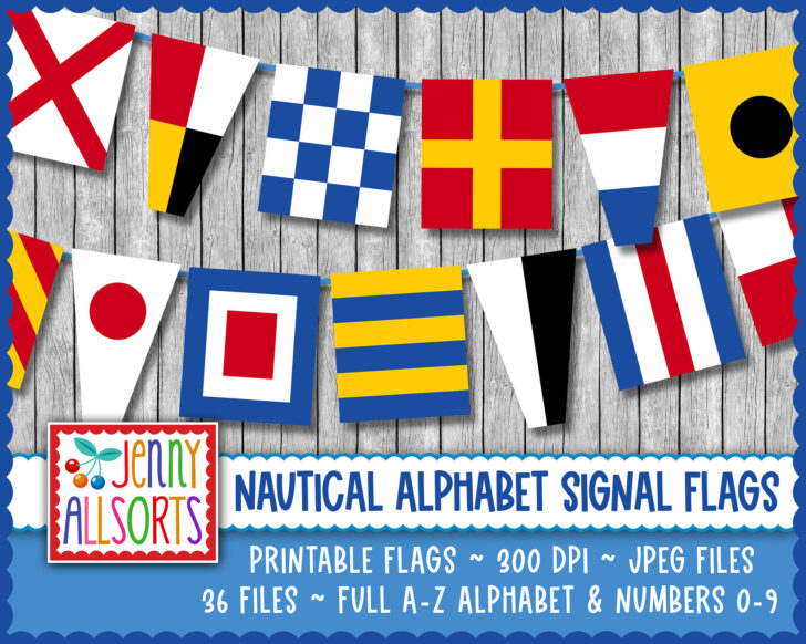 Printable Nautical Flag Alphabet