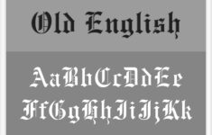 Old English Font Alphabet Stencil | Letter Stencils | Stencils Online for Printable Old English Alphabet Letters