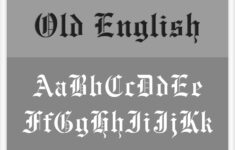 Old English Font Alphabet Stencil | Letter Stencils | Stencils Online pertaining to Printable Old English Alphabet