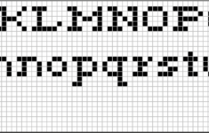 Over 50 Free Cross Stitch Alphabets & Fonts | Lord Libidan within Cross Stitch Alphabets Free Printable