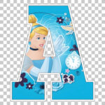 Pack   Princess Alphabet Letters Throughout Disney Princess Alphabet Printable