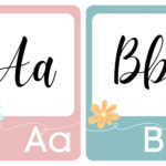 Page 3   Free Customizable Alphabet Flashcard Templates | Canva For Cursive Alphabet Flashcards Printable