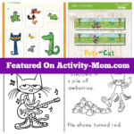 Pete The Cat Printables And Activities (Free)   The Activity Mom Throughout Pete The Cat Alphabet Printable