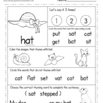 Phonics Worksheet   Free Printable, Digital, & Pdf Inside Free Printable Alphabet Phonics Worksheets