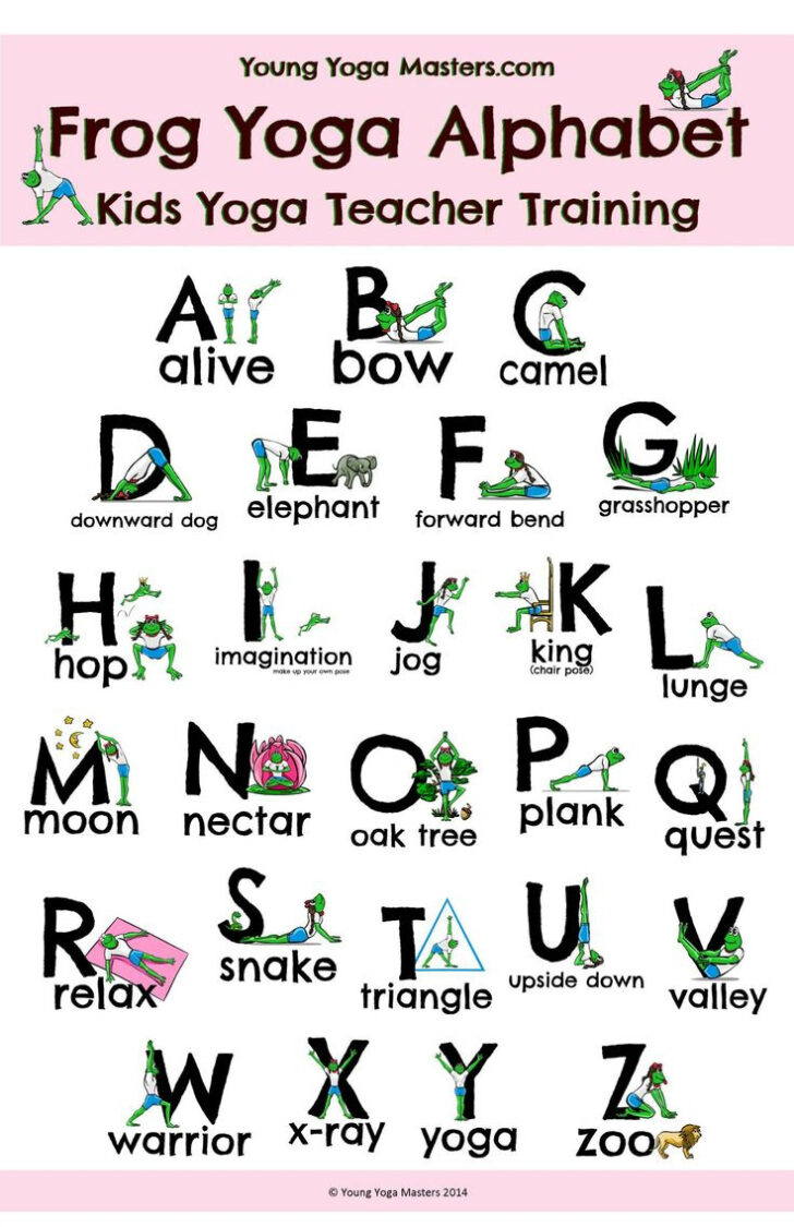 Free Printable Alphabet Yoga Cards