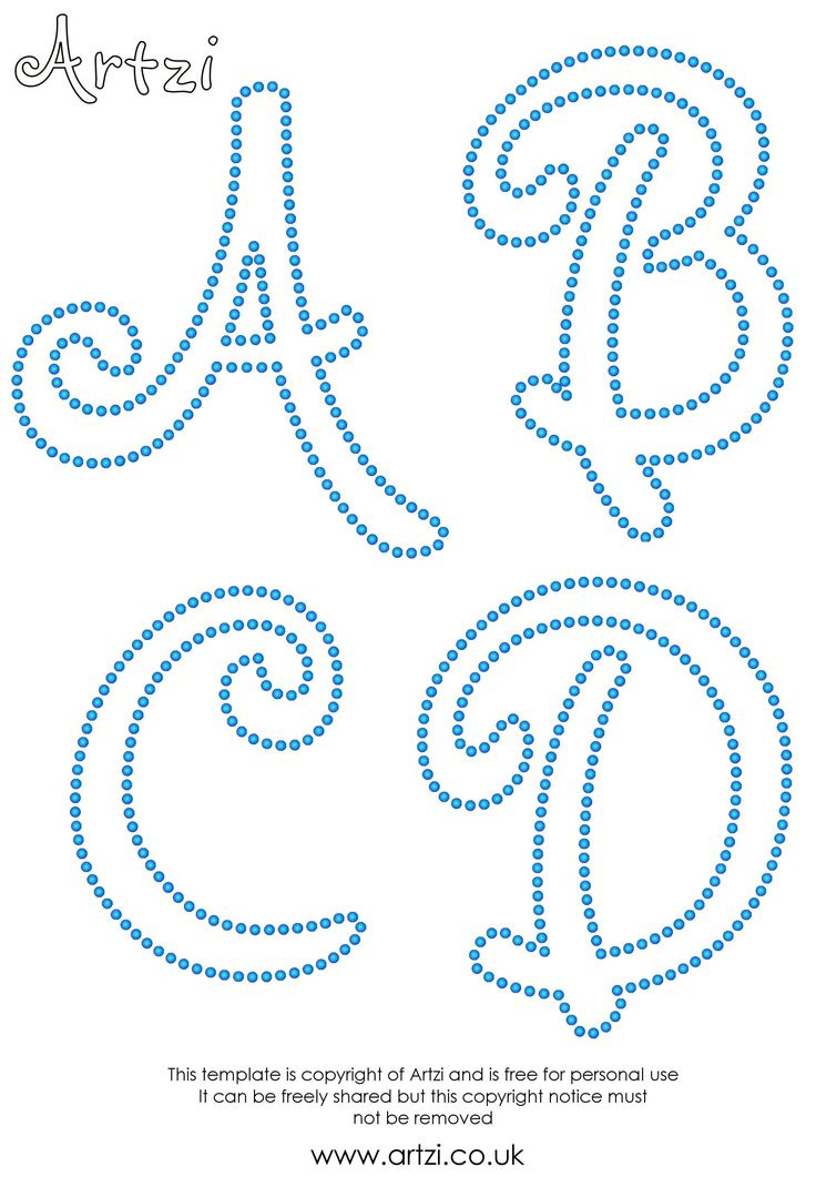 Pin Page throughout String Art Alphabet Printable