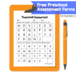 Preschool Assessment Forms   Teaching Mama In Free Printable Alphabet Checklist