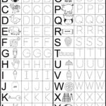 Preschool Learning Worksheets Printable Abc   Preschool Learning With Alphabet Letters Kindergarten Printable
