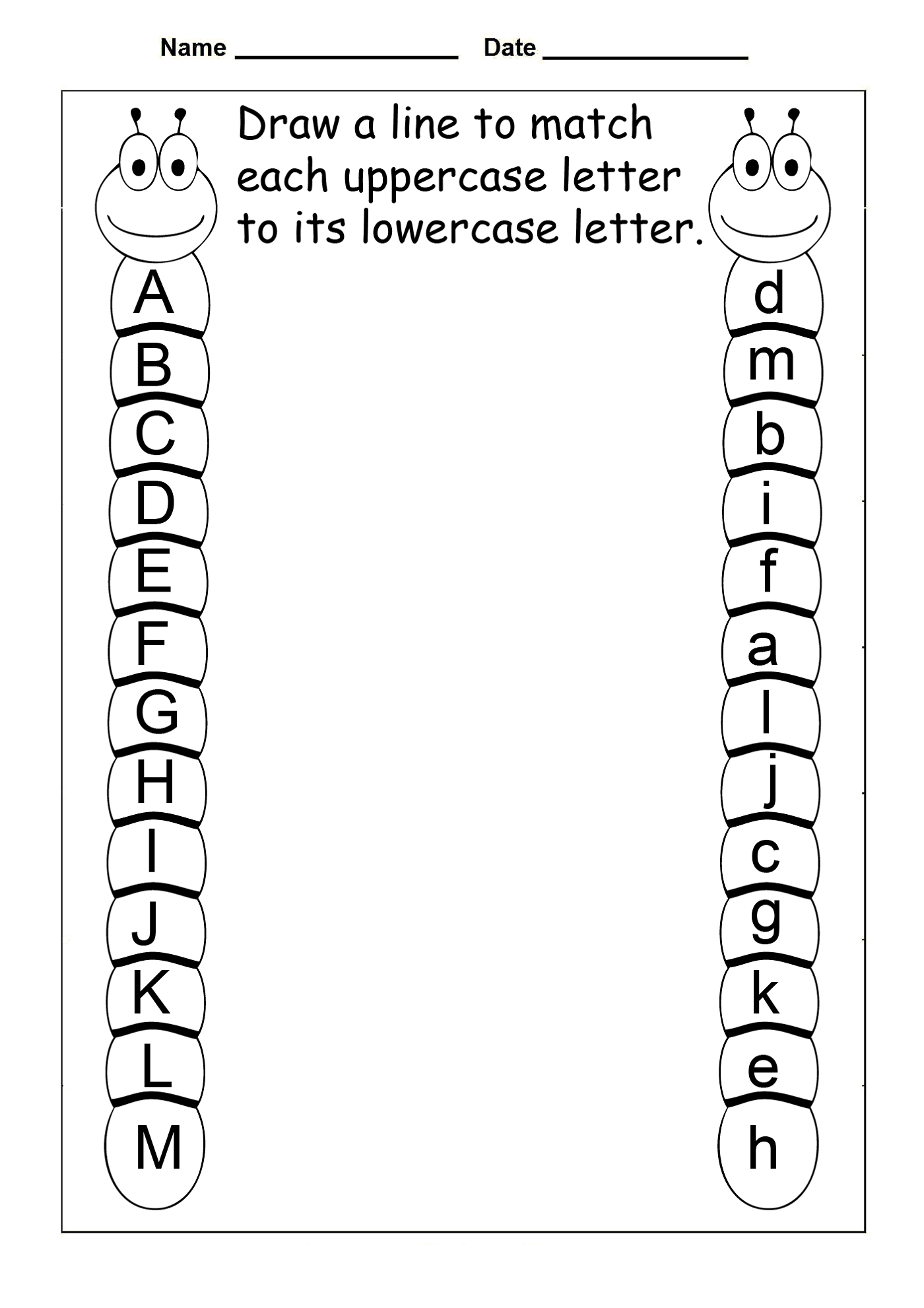 Preschool Worksheets Free with Free Printable Alphabet Worksheets For 3 Year Olds