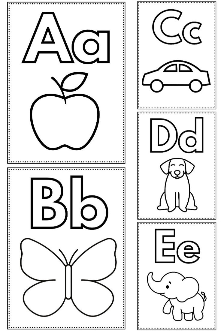 Printable Alphabet A To Z Coloring Pages For Toddlers And Kids intended for Free Printable Coloring Page A To Z Alphabet Coloring Pages